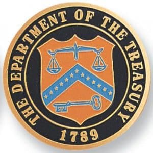 Department of the Treasury Emblem